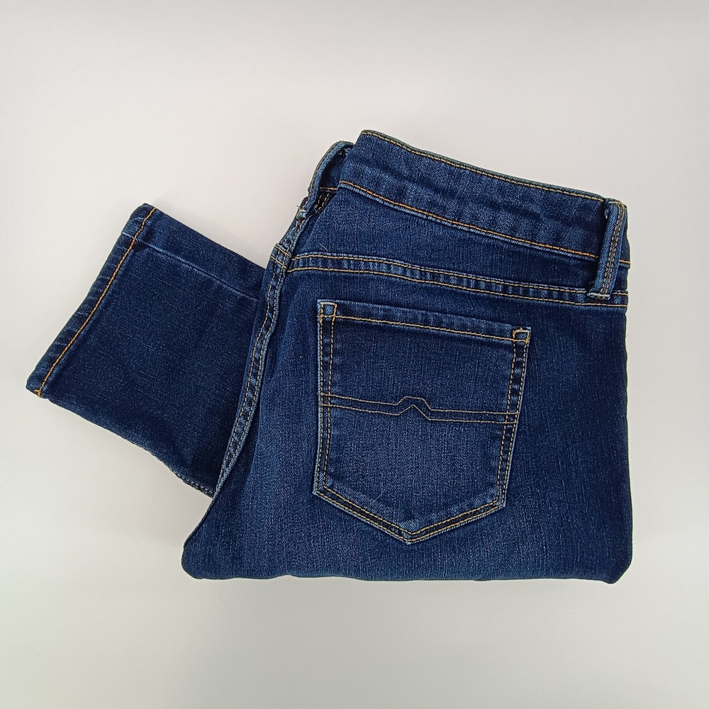 Arizona Jean Co Super Skinny Jeans Women 9 Blue Denim Stretch Casual Everyday